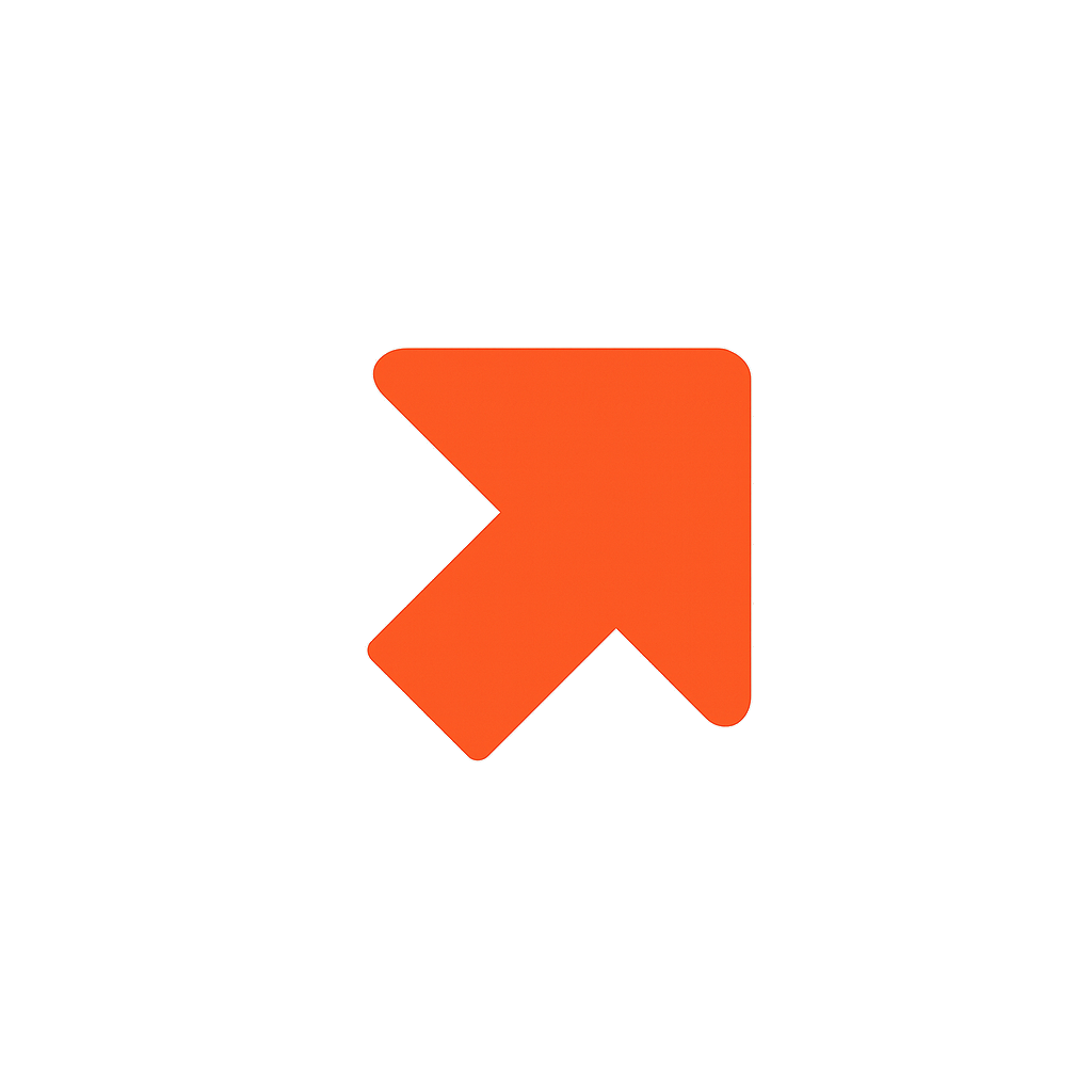 Top Spot Marketing Consultancy Orange Arrow